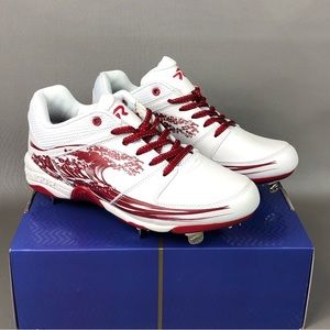 Ringor Rip-It Women’s Flite Spike Rising Wave Softball Cleats Size 9